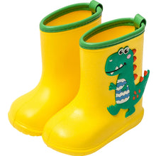 Kids Cartoon Dinosaur Rain Boots