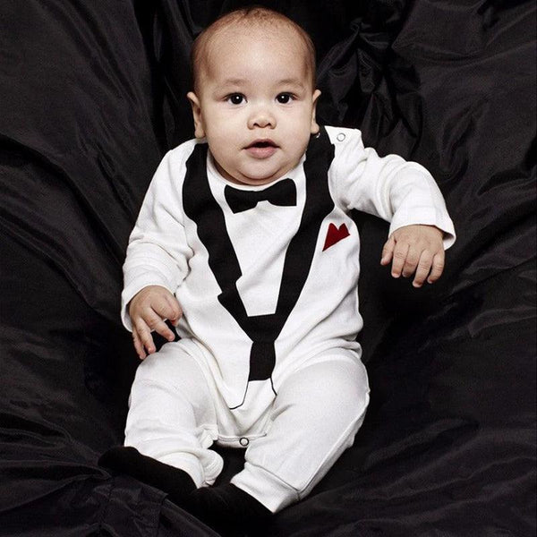 Autumn Baby Romper Long Sleeve Cotton Jumpsuit Infant One-piece Outfit - Tiny Details