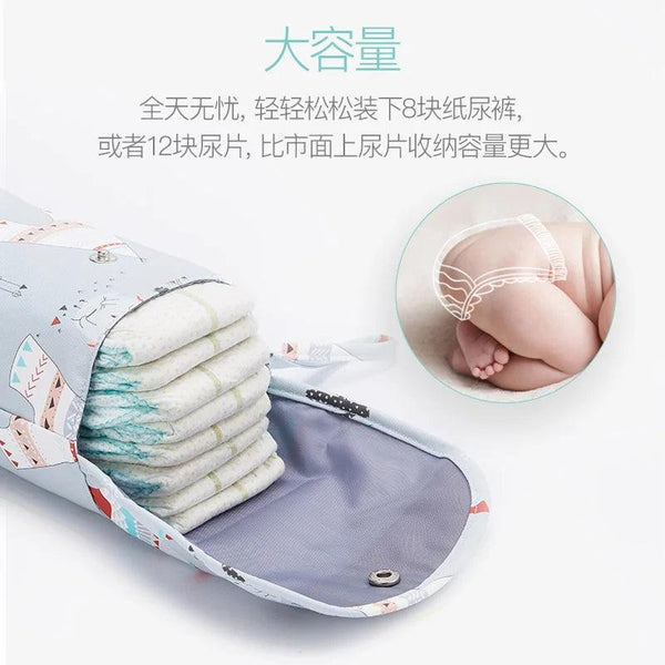 Waterproof Reusable Baby Diaper Bag - Tiny Details