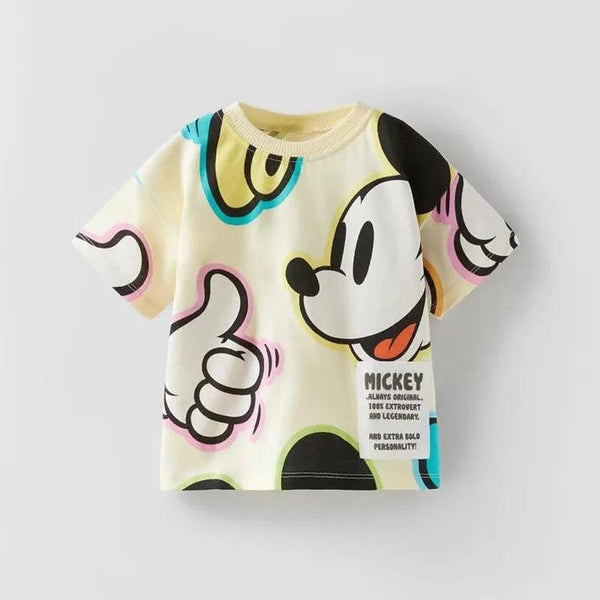 2024 Summer Style: Cartoon T-Shirt Tops for Kids - Tiny Details