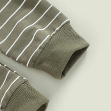 Boy Striped Sweatshirt Set