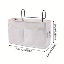 Baby Bedside Organizer Pouch Crib Storage Caddy Hanging Nappy Holder