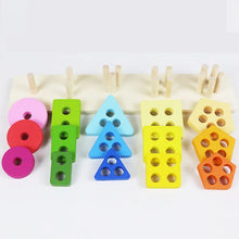 Kids' Wooden Shape Sorting Toy