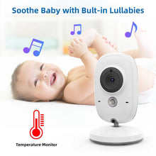 BabySense Wireless Video Baby Monitor: Night Vision, Two-Way Intercom, Temperature Monitoring - Tiny Details