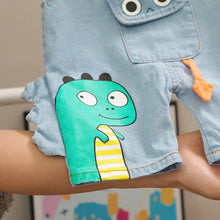 Baby Denim Overalls & Cotton T-Shirt Set