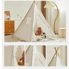 Kids Portable Teepee Play Tent with Ball Pit