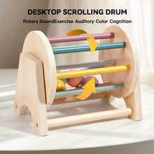 Montessori Color & Shape Cognition Rolling Drum Toy