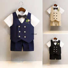 Boys' Floral Blazer Set