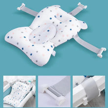 Baby Bath Support Mat: Foldable Tub Seat & Pillow - Tiny Details