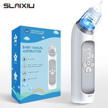 Electric Baby Nasal Aspirator: Food Grade Silicone Mouthpiece, 3 Suction Modes, Soothing Music - Tiny Details