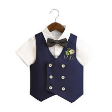 Boys' Floral Blazer Set