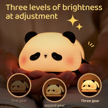 Panda Silicone LED Rechargeable Night Light - Touch Control & Timer