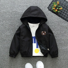 Cartoon Hooded Baby Windbreaker