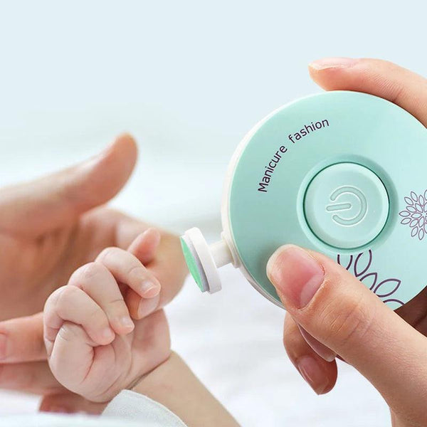 Baby Electric Nail Trimmer: Infant Manicure Tool - Tiny Details
