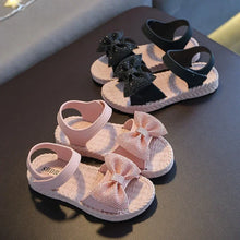 Bow Tie Princess Sandals for Girls