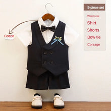 Boys' Floral Blazer Set