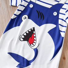 Shark Print Baby Jumpsuit