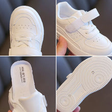 White Soft Sole Casual Kids' Sneakers