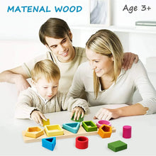 Kids' Wooden Shape Sorting Toy