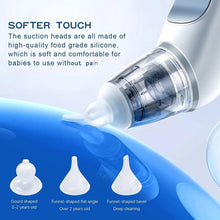 Electric Baby Nasal Aspirator: Food Grade Silicone Mouthpiece, 3 Suction Modes, Soothing Music - Tiny Details