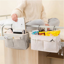 Baby Bedside Organizer Pouch Crib Storage Caddy Hanging Nappy Holder