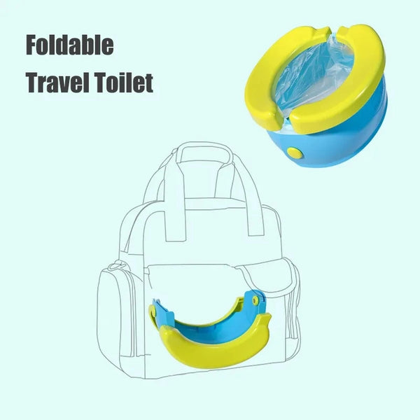 Portable Folding Baby Toilet Potty Training Seat