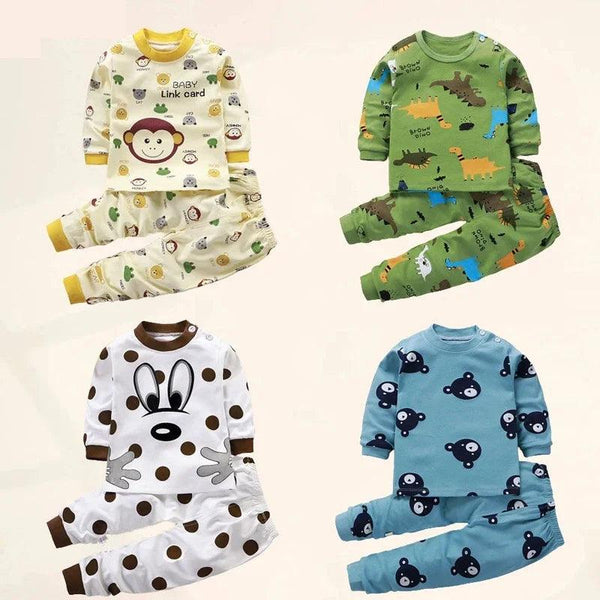 Winter Wonderland Kids' Cotton Clothing Set - Cozy and Festive Attire for Boys and Girls - Tiny Details