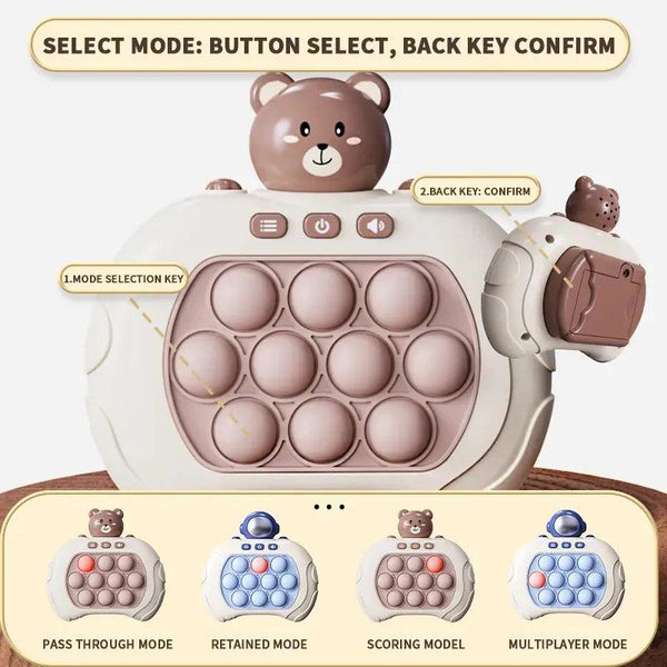 Cartoon Bubble Popper: Fun Anti-Stress Toy for Kids - Tiny Details