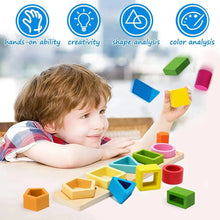 Kids' Wooden Shape Sorting Toy