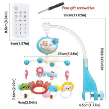 Baby Musical Crib Mobile Rattle & Night Light - Tiny Details