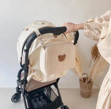 Quilted Diaper Caddy: Portable Stroller Nappy Bag - Tiny Details